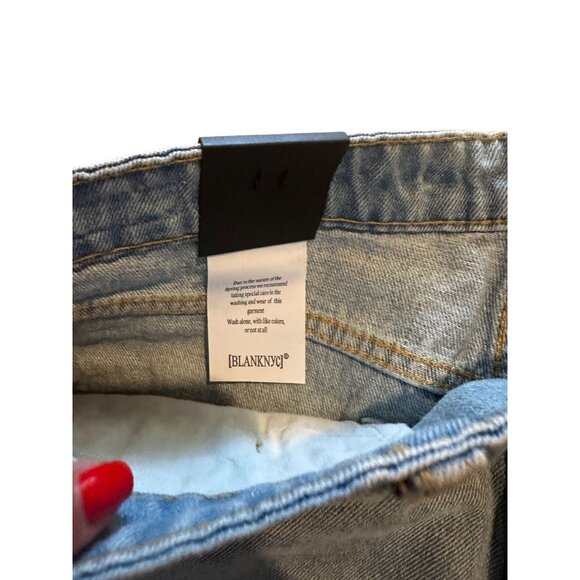 BLANKNYC The Madison Crop Distressed jeans Size 27 NEW - Picture 6 of 9